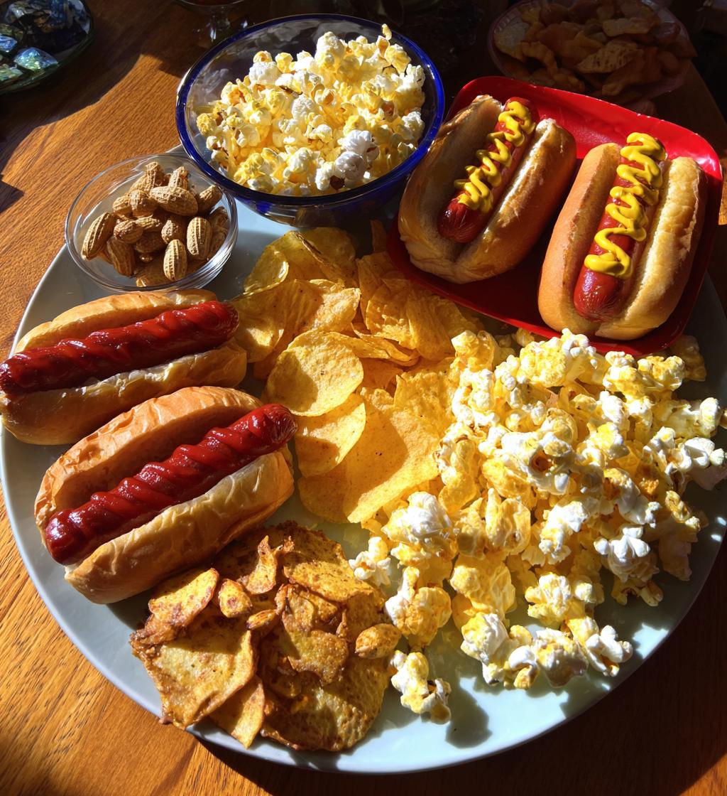 baseball game day snacks