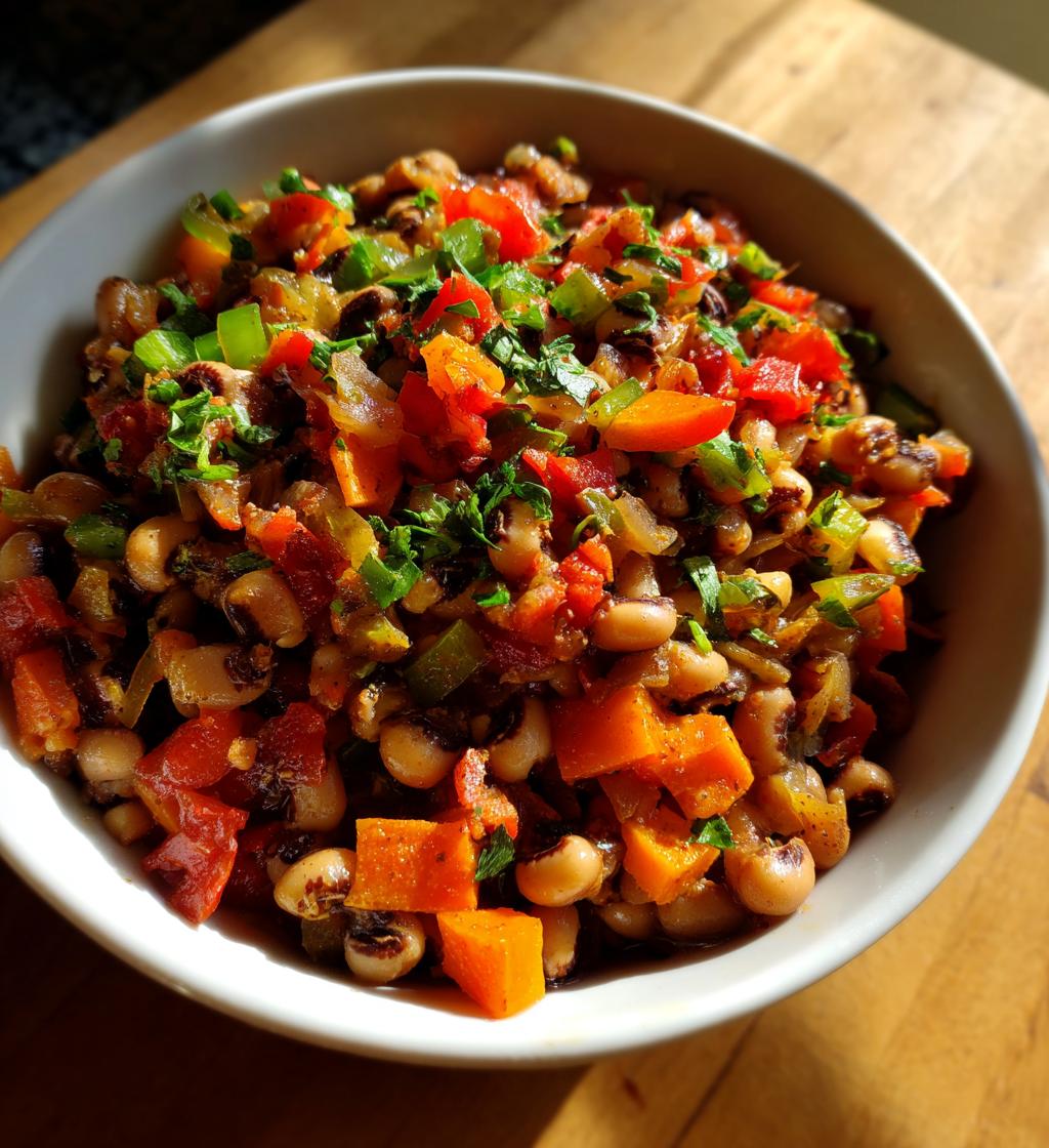 black eyed peas no meat
