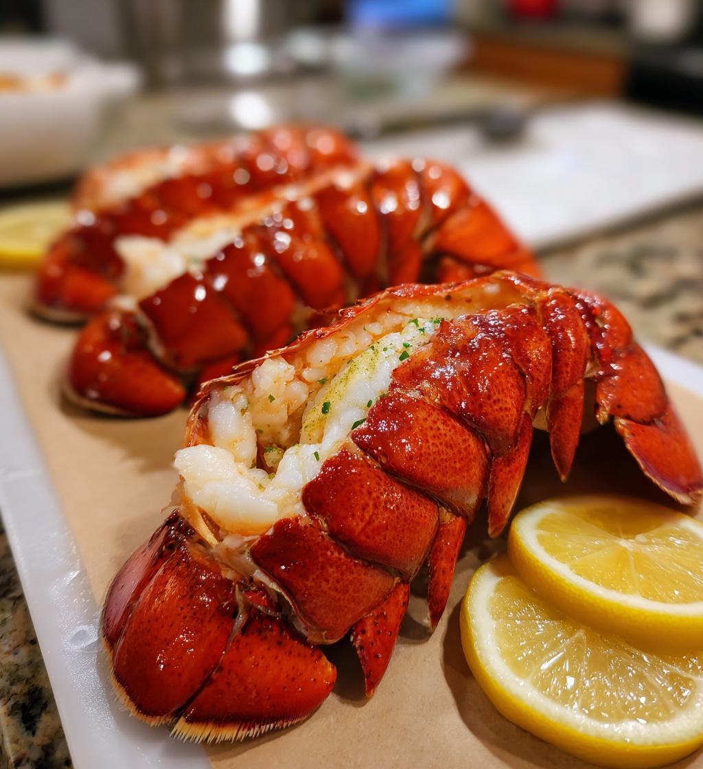 boiled lobster tail recipe