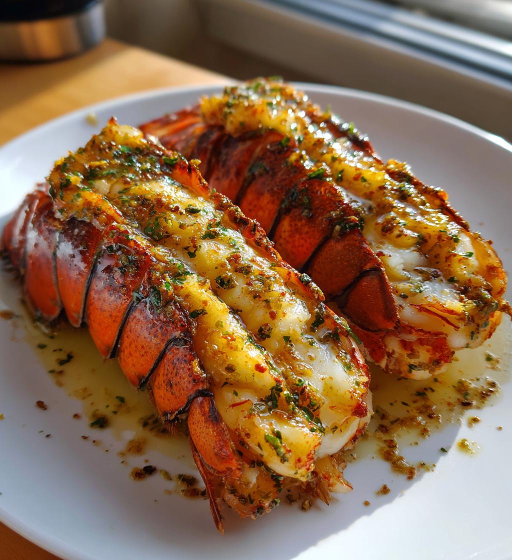 broil lobster tail