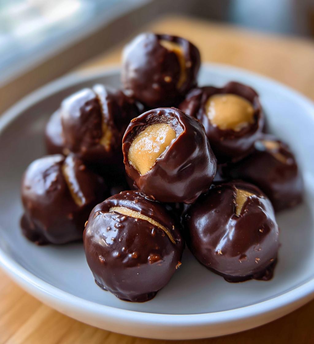 buckeyes without peanut butter