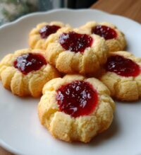 cake mix thumbprint cookies