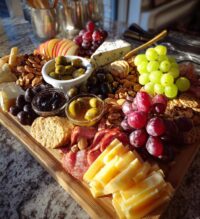 charcuterie board game day