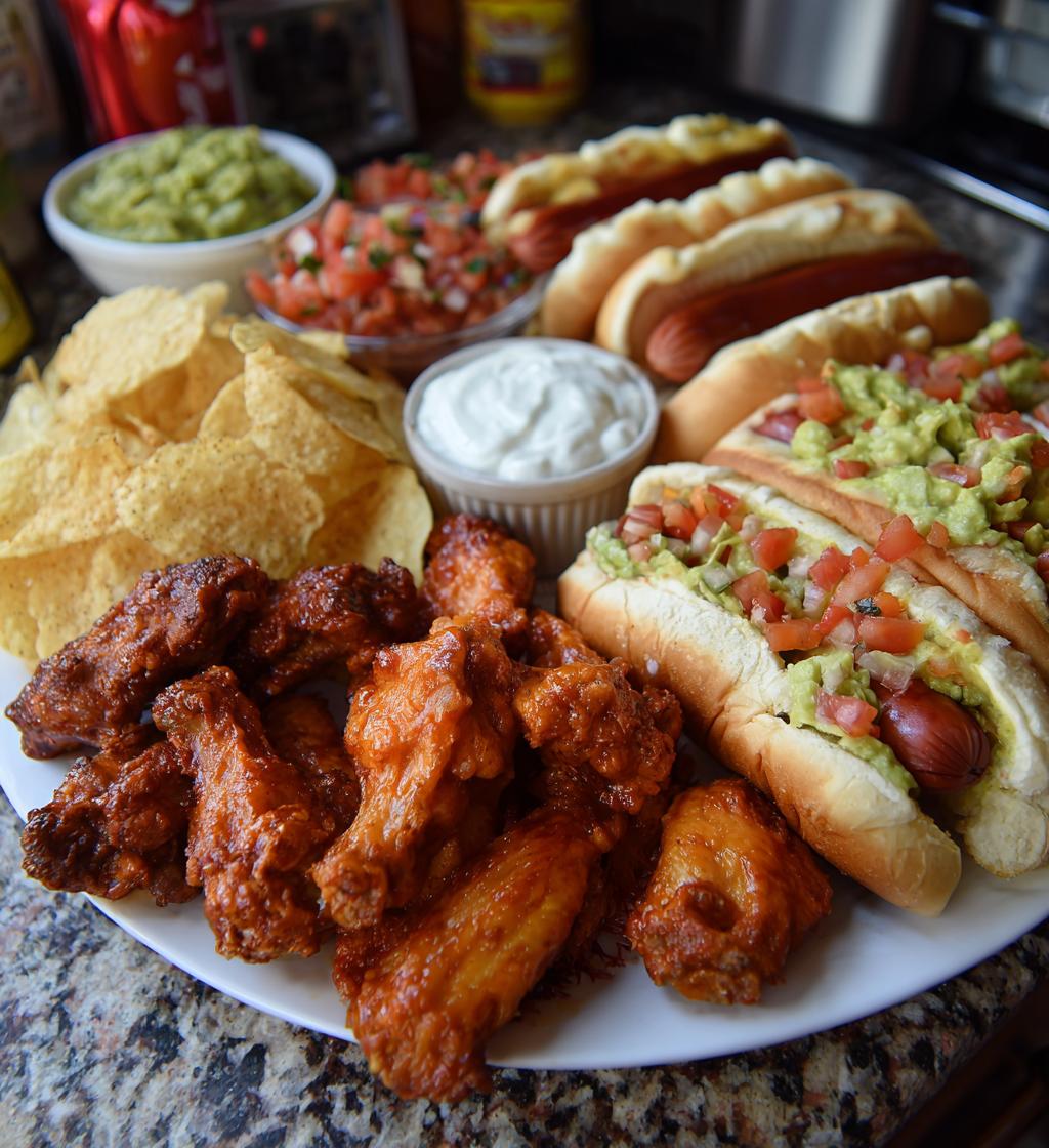 cheap football party food