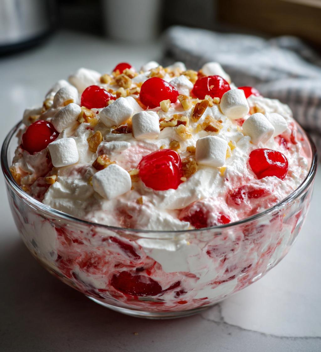 cherry fluff salad cool whip