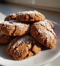 chewy gingerbread cookies