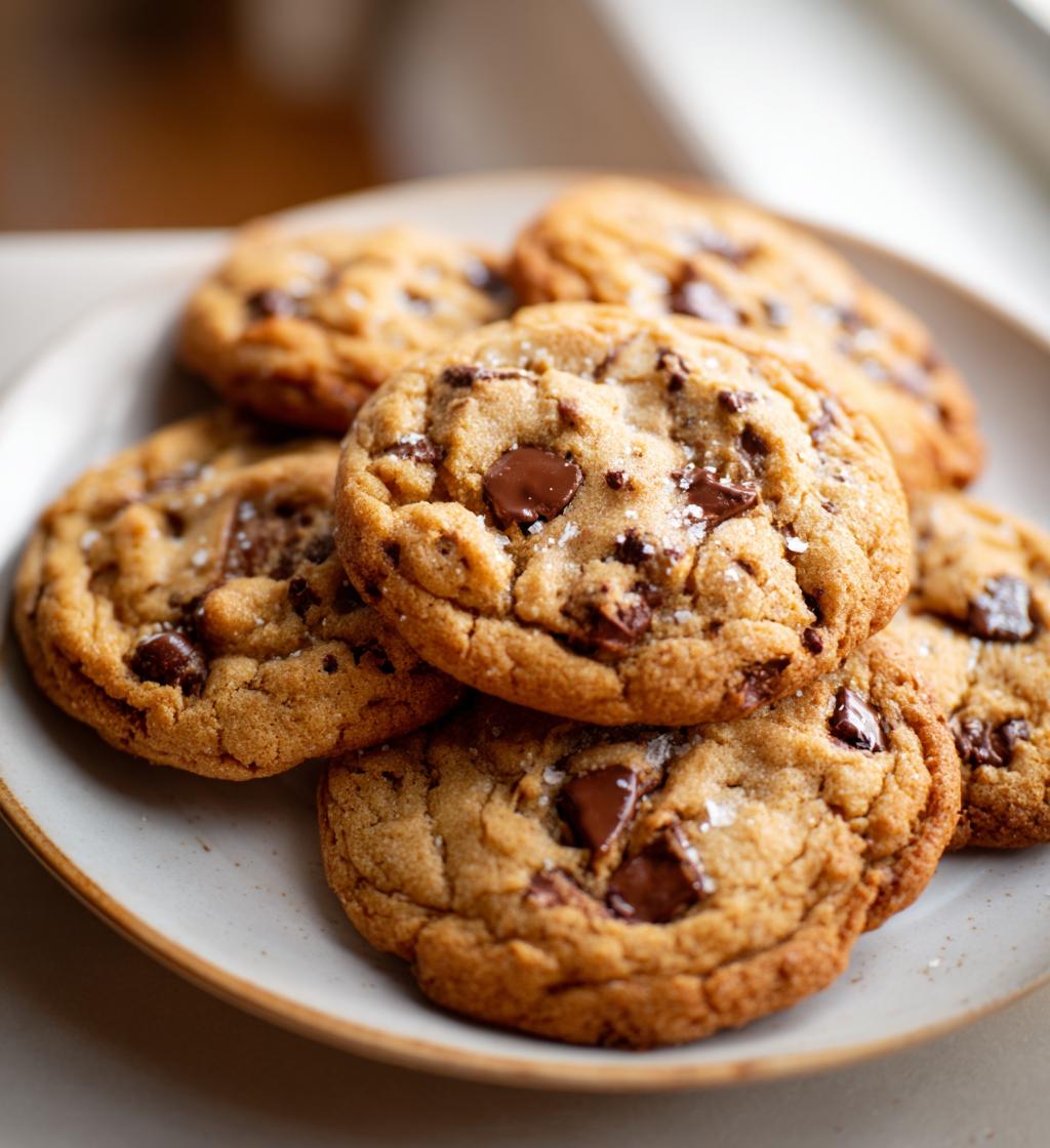 chocolate chip peppermint cookies