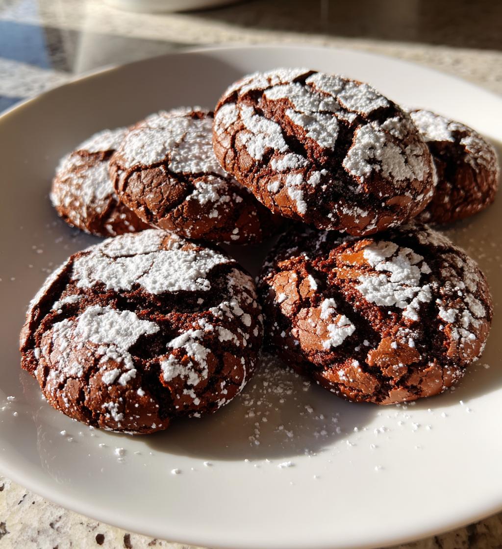 chocolate crinkle cookies box cake