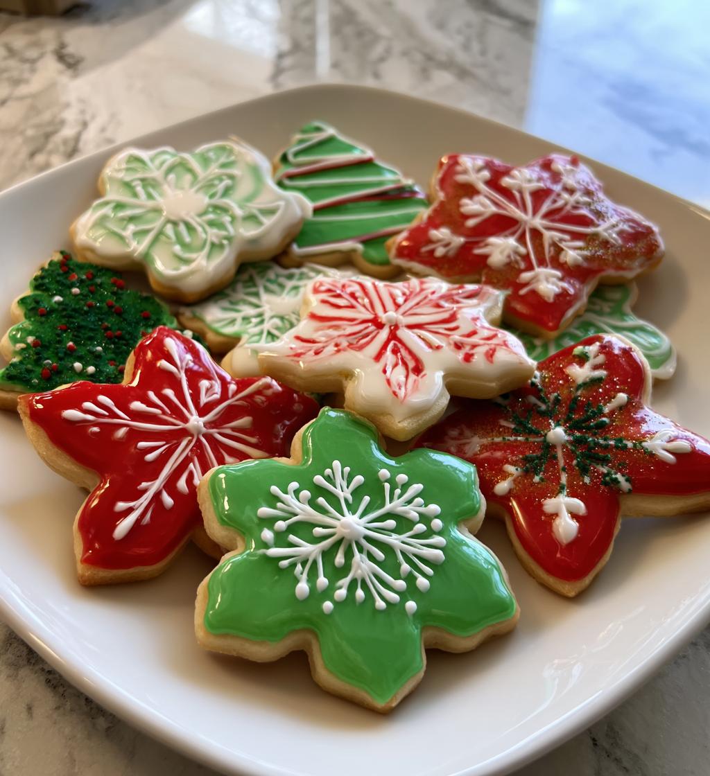 christmas royal icing cookies ideas