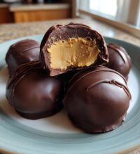 classic peanut butter buckeyes