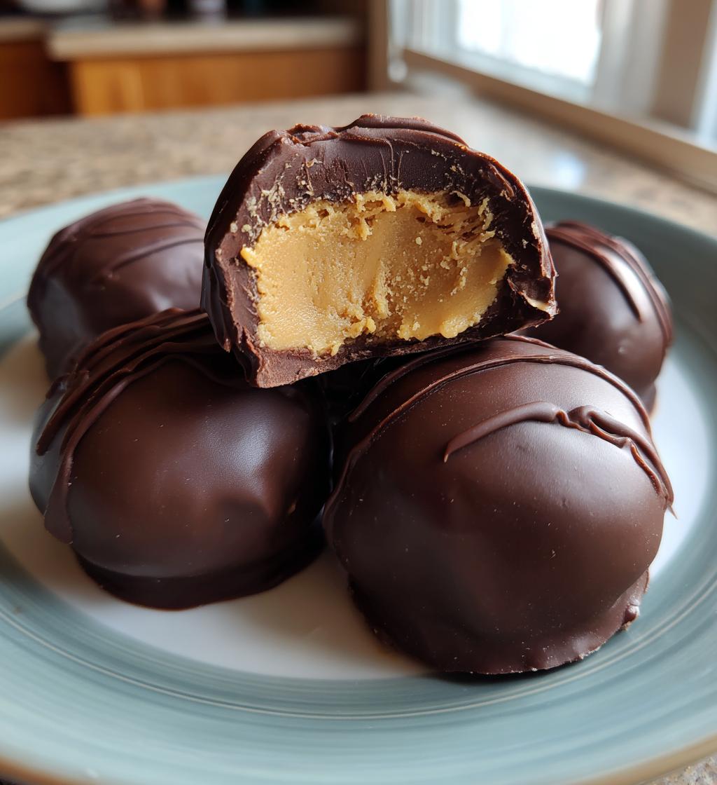 classic peanut butter buckeyes