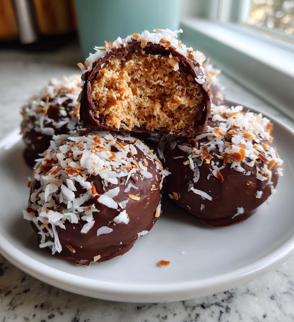 coconut buckeyes