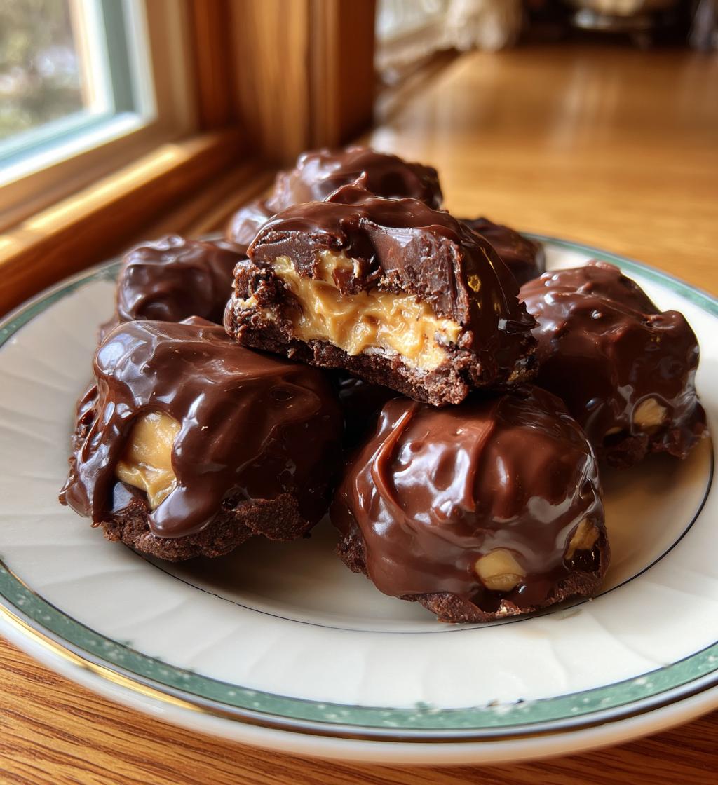 cookie butter buckeyes