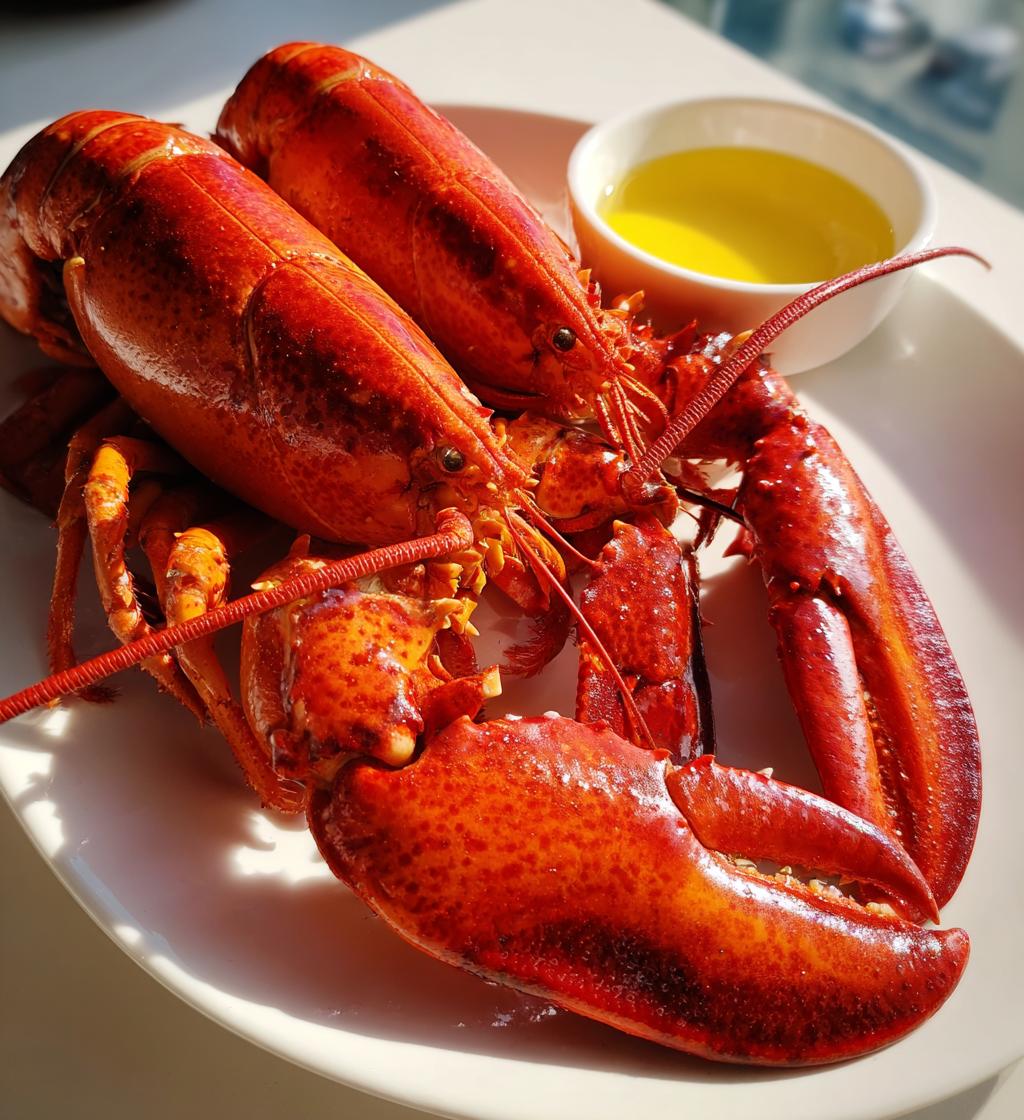 cooking lobster