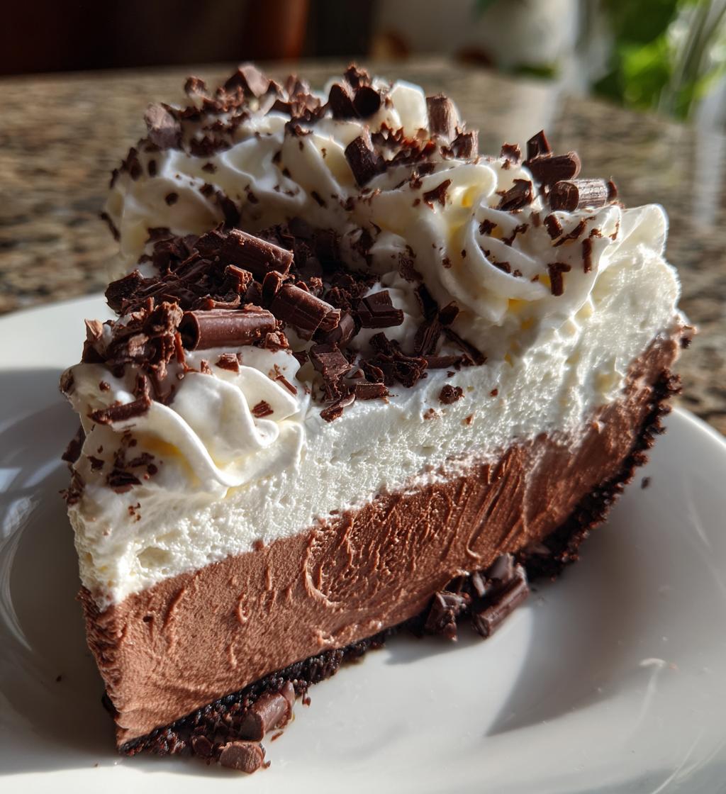 cool whip chocolate pie