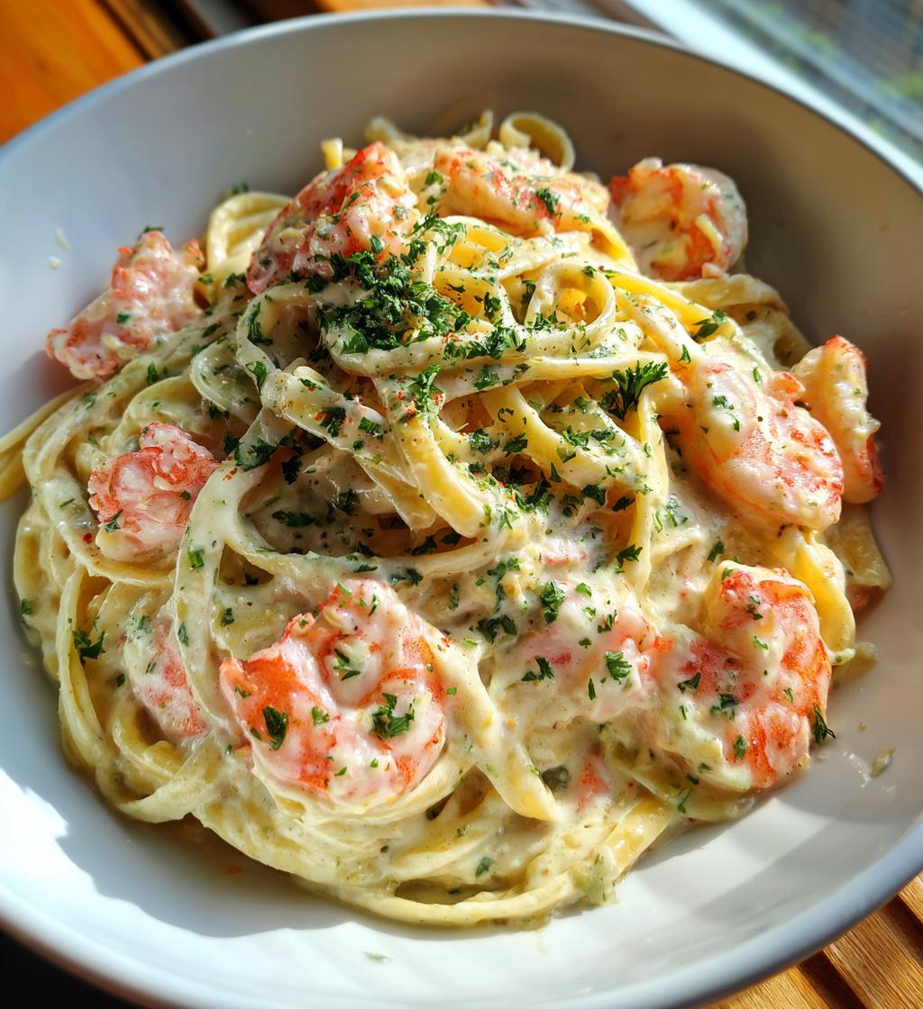 copycat red lobster shrimp linguini alfredo