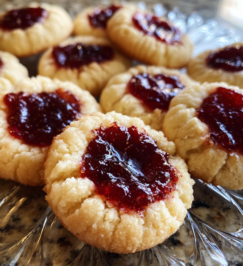 cream cheese thumbprint cookies recipe