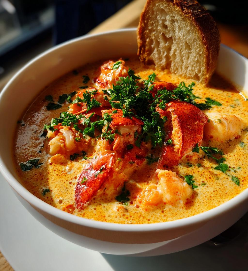 crockpot lobster bisque
