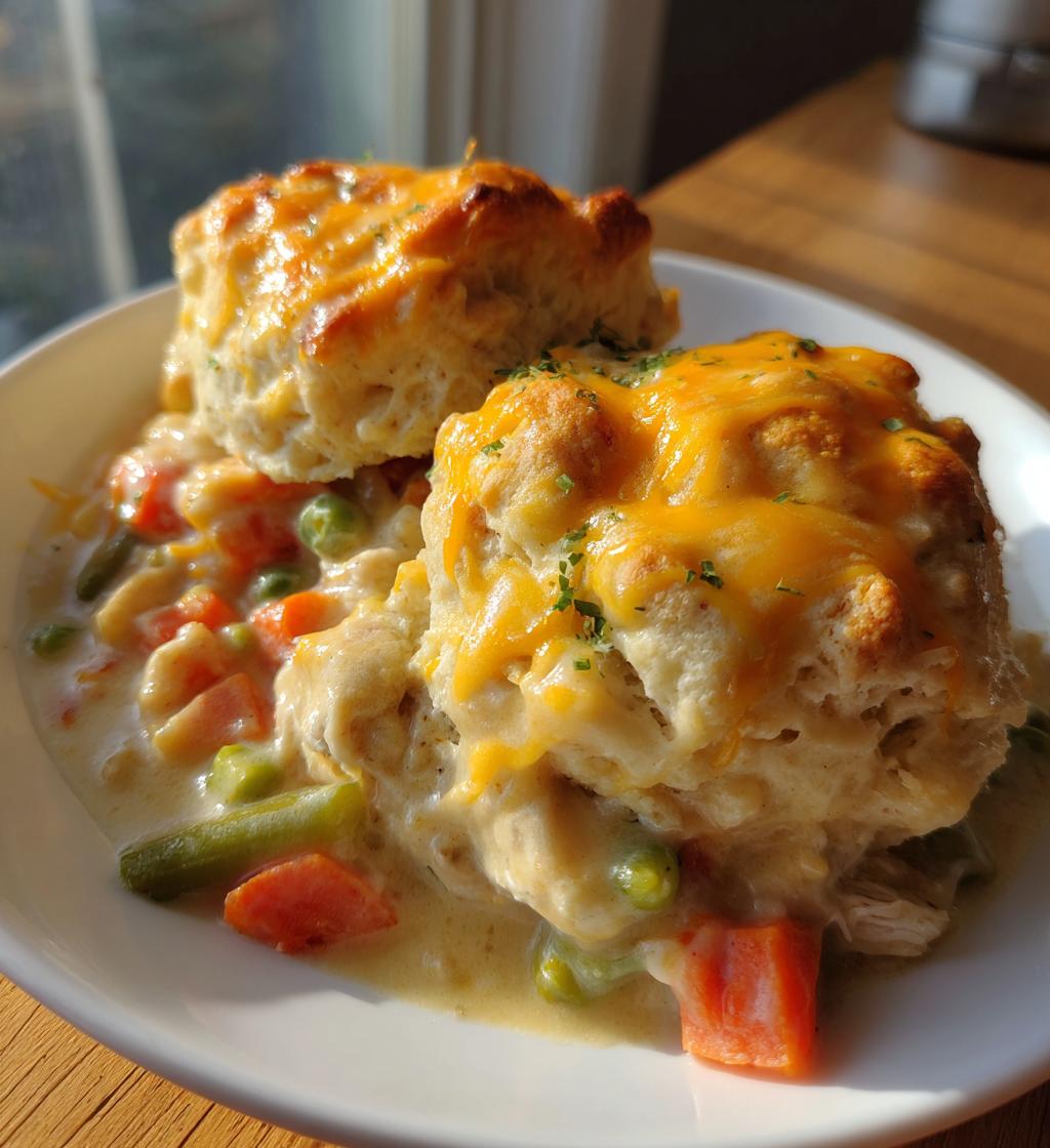 dump and bake chicken dinner with red lobster biscuits