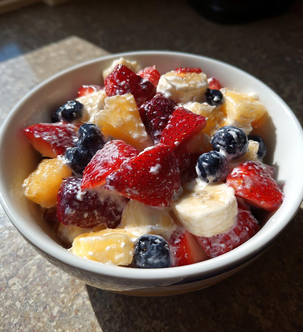 easy fruit salad recipes cool whip