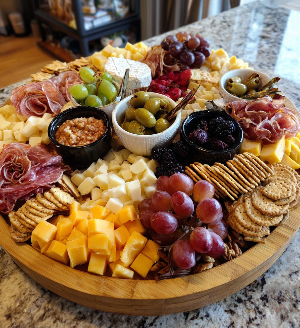 easy game day charcuterie board