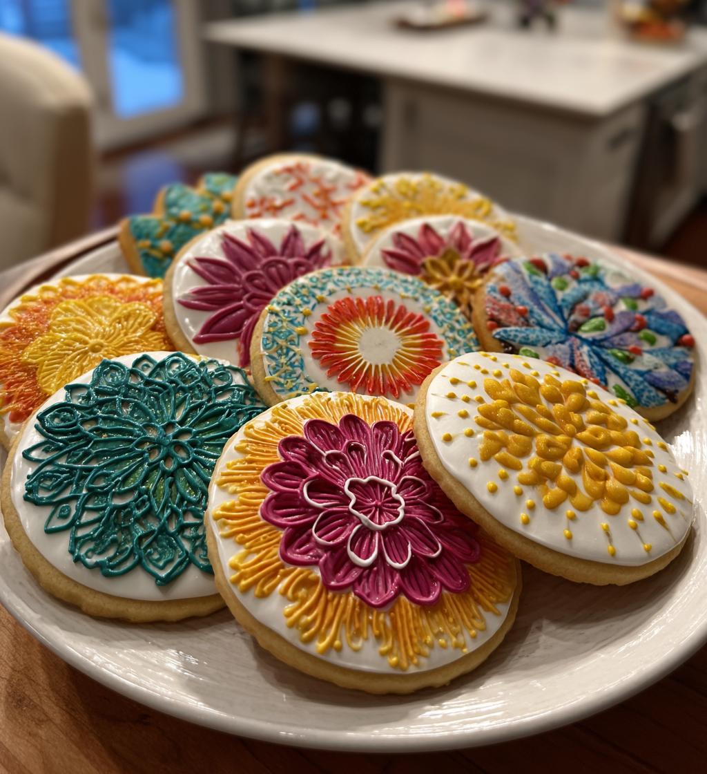 easy royal icing cookies design