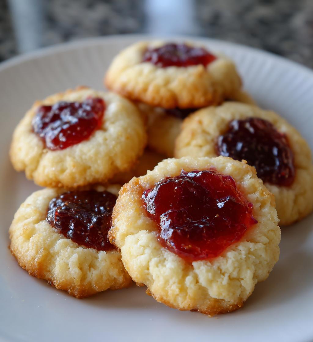 easy thumbprint cookies simple