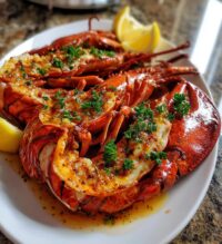 fancy lobster dinner