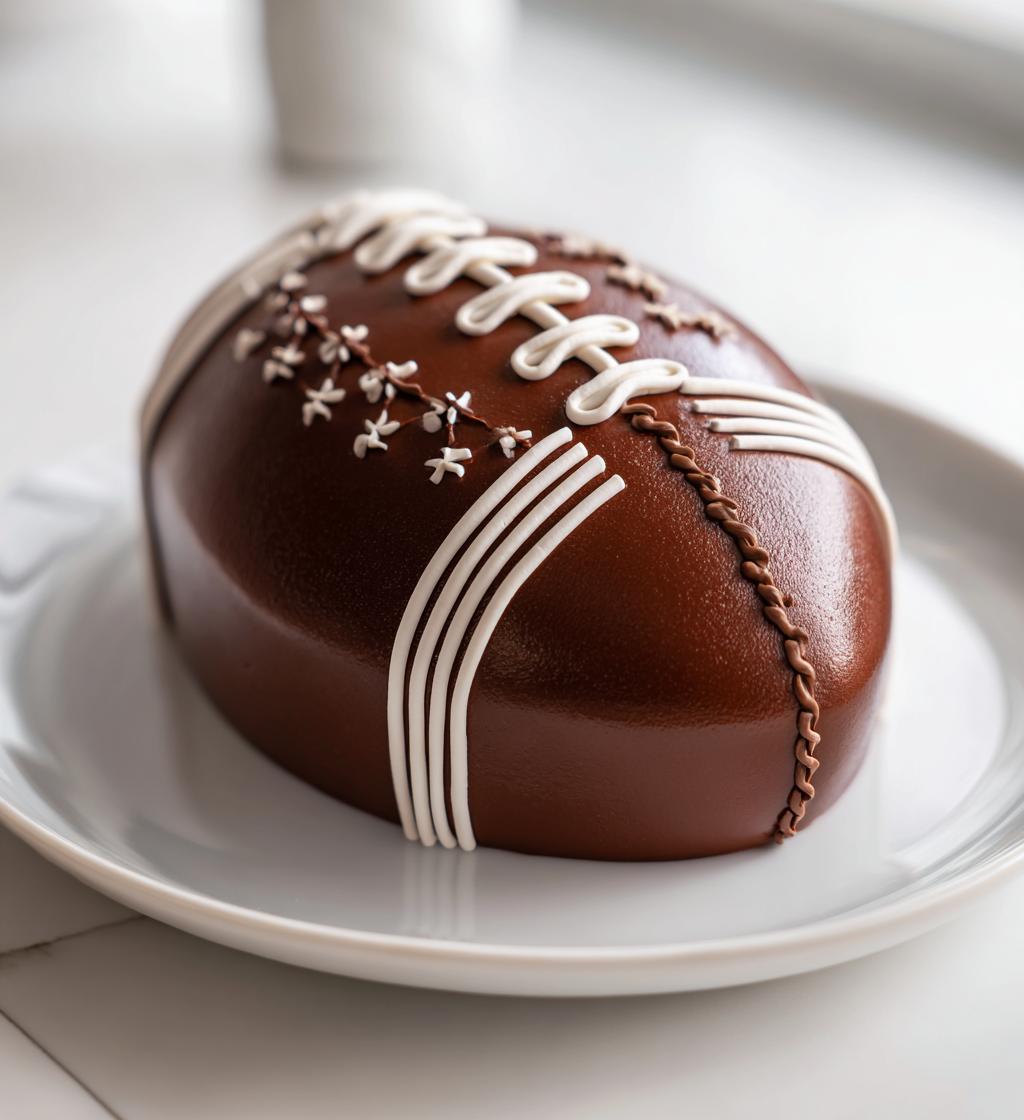 fondant football tutorial