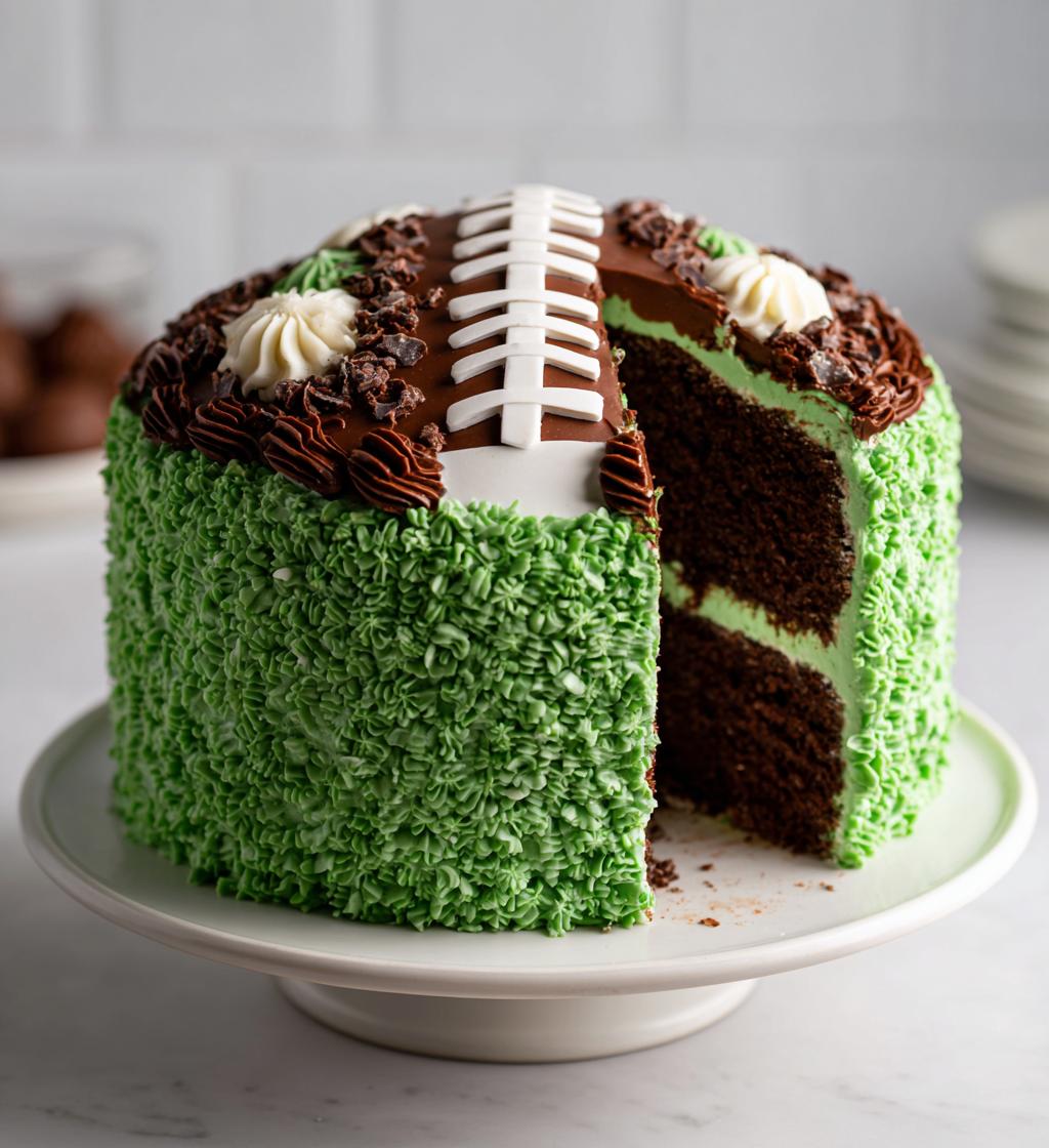 football cakes