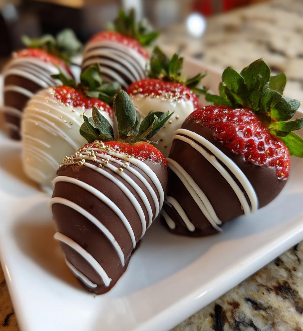 football covered strawberries