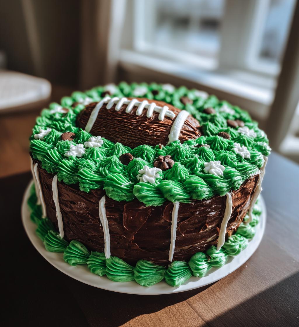 football dessert ideas