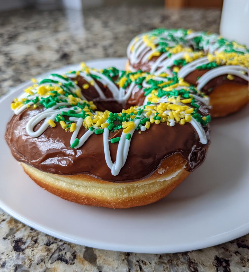 football donuts ideas