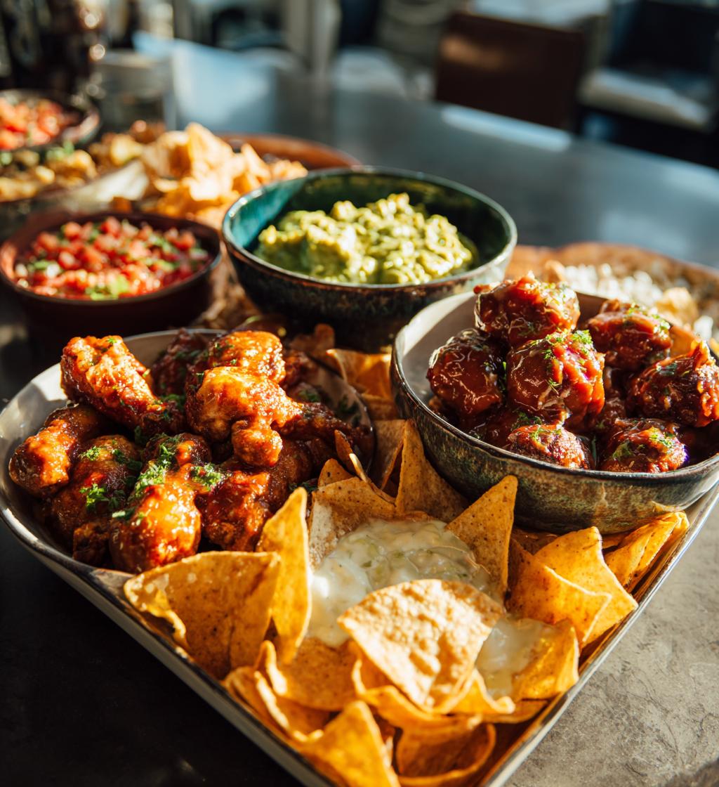 football draft party food