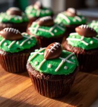 football field cupcakes