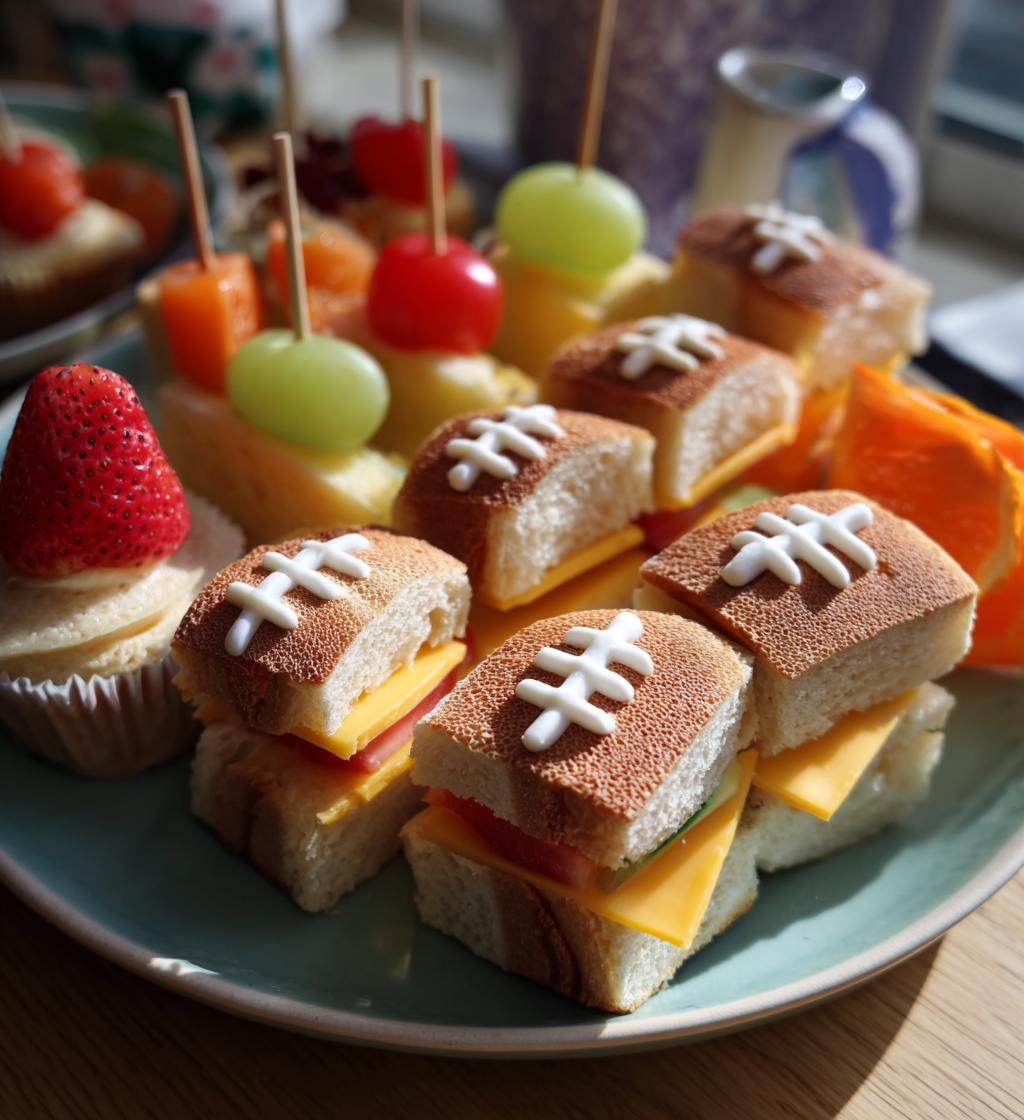 football first birthday food