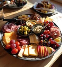 football game charcuterie board