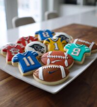 football jersey cookies