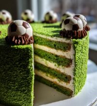 football kids cake
