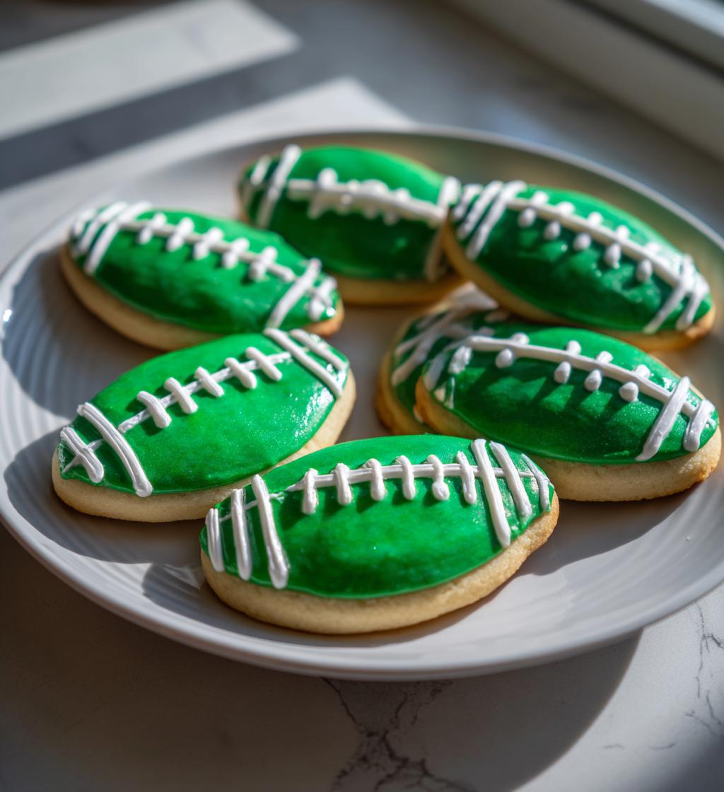 football party cookies