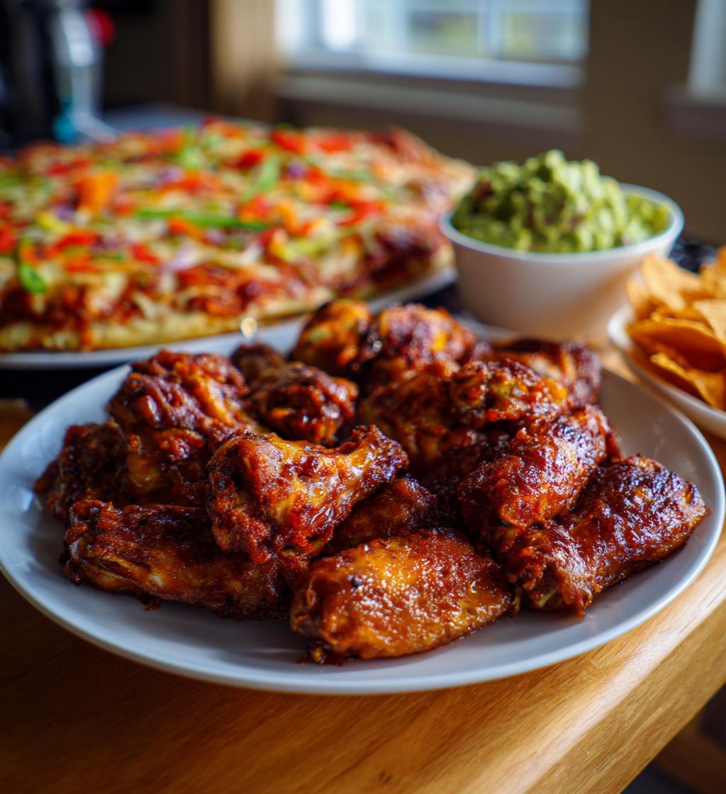 football party food ideas