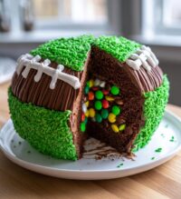 football pinata cake