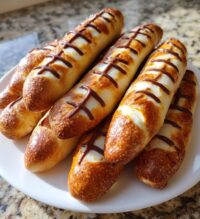 football pretzel rods