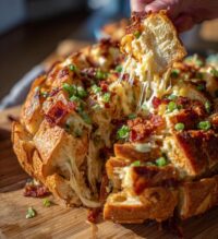 football pull apart bread