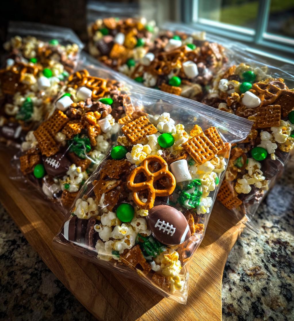 football snack bags