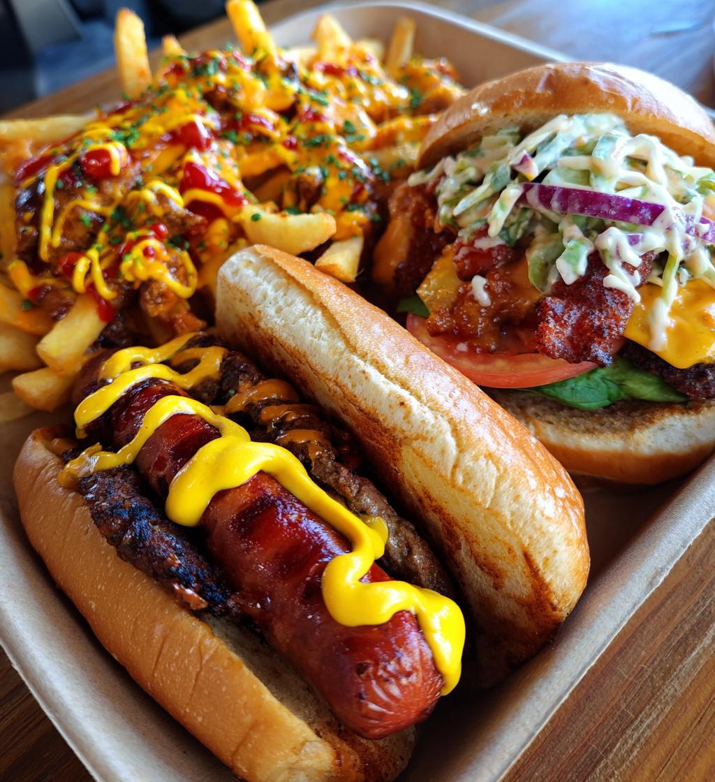football stadium food