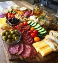 football sunday charcuterie board