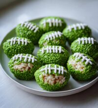 football theme rice krispie treats
