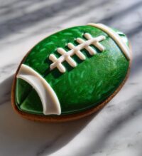football themed cookies