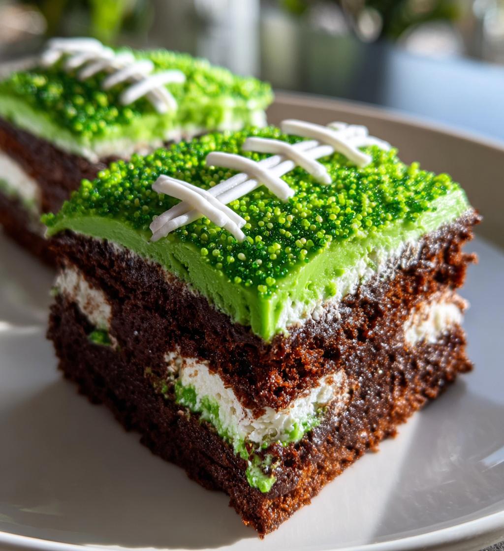football themed desserts